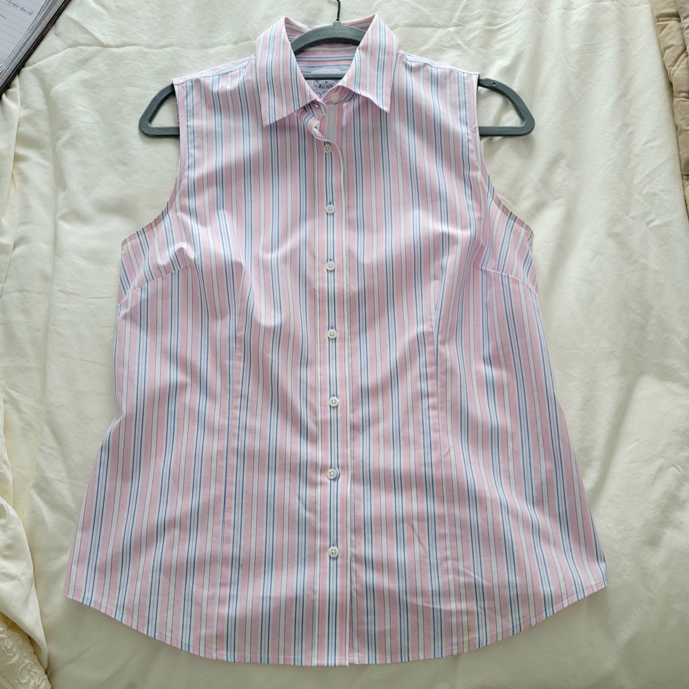 Brooks Brothers Pink Striped Button Down Shirt